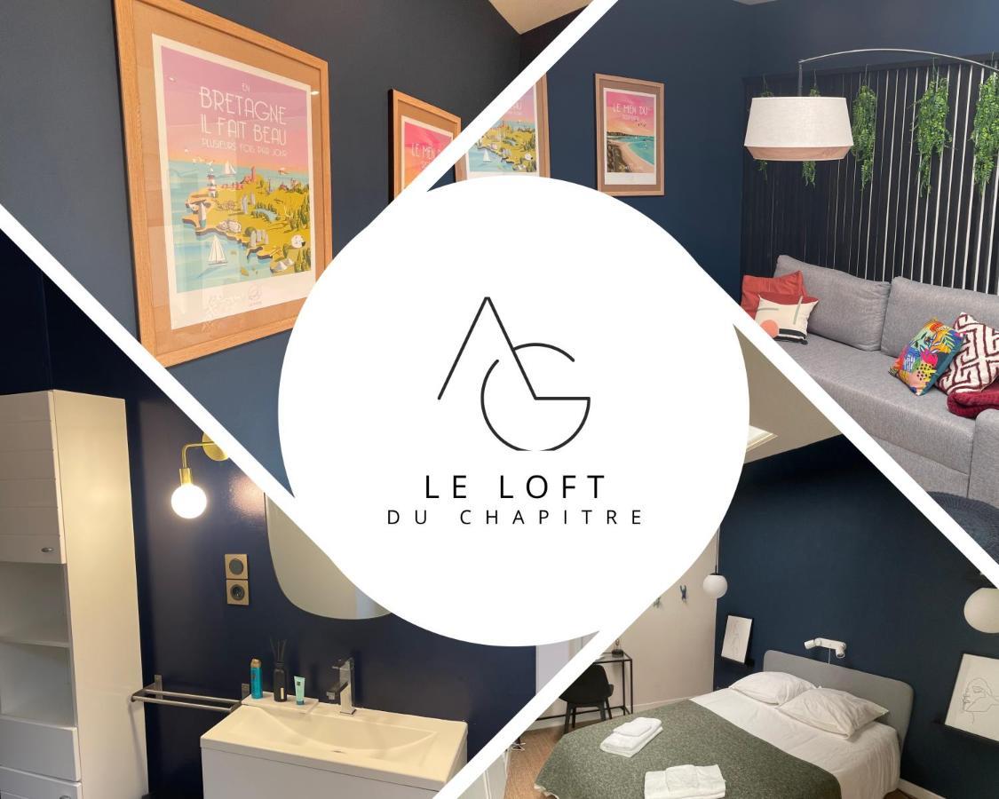Le Loft Du Chapitre Apartman Saint-Brieuc Kültér fotó