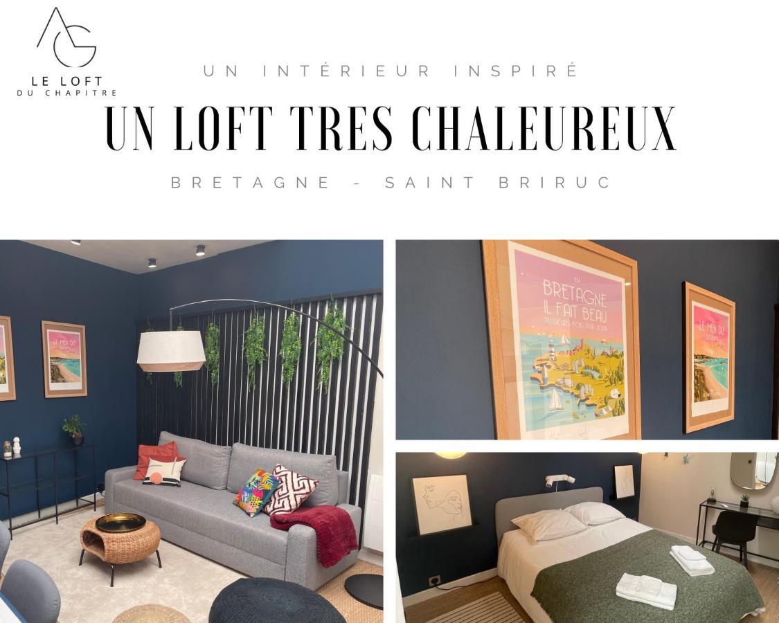 Le Loft Du Chapitre Apartman Saint-Brieuc Kültér fotó