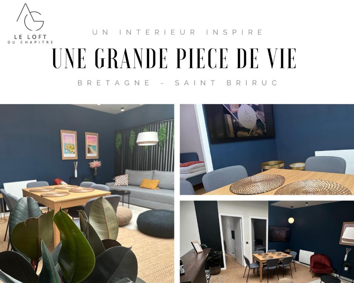 Le Loft Du Chapitre Apartman Saint-Brieuc Kültér fotó