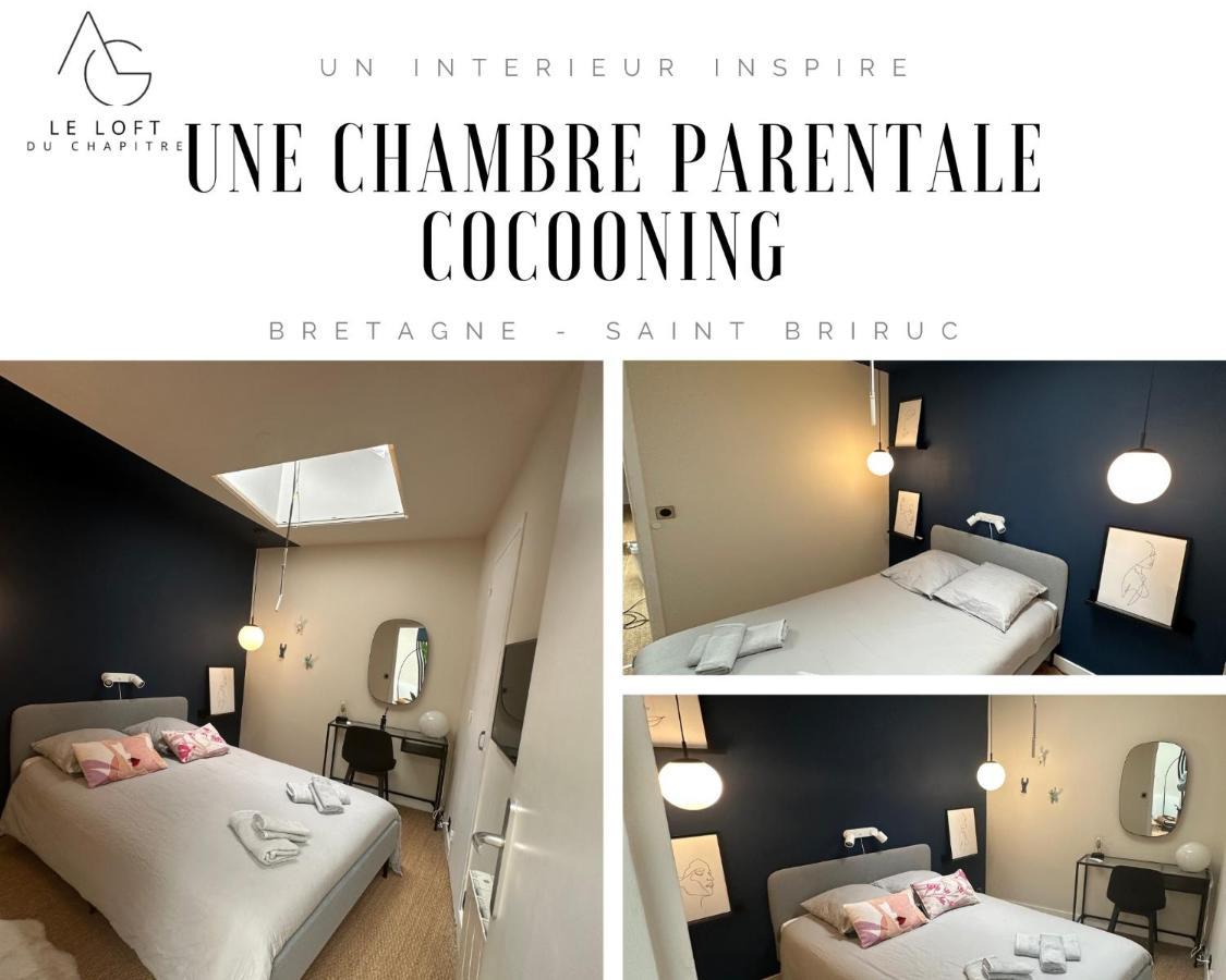 Le Loft Du Chapitre Apartman Saint-Brieuc Kültér fotó